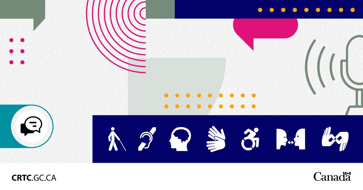 CRTCeng's tweet image. There’s one more week to tell us how we can improve access to content, including for people who use screen readers.  

Submit your comments now: crtc.gc.ca/eng/consultati…