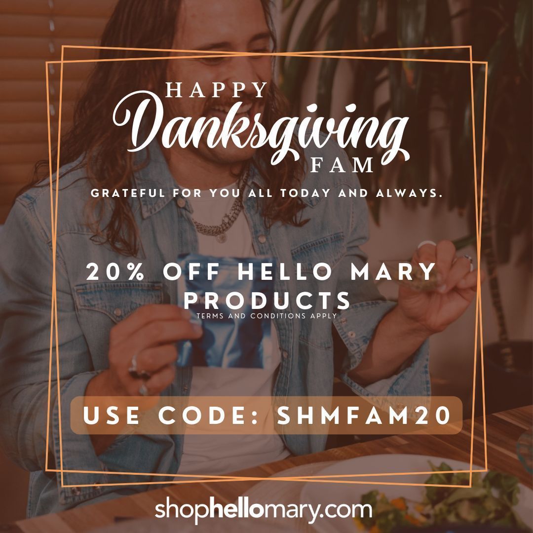 ShopHelloMary's tweet image. Grateful for this Fam every day 🫡🍂

Turkey’s in the oven, and the Friends &amp;amp; Fam sale still rollin’  🤭🕯️ 

Set the mood, set the table, set the tone 😮💨 shophellomary.com 

terms + conditions apply. no refunds on code usage; replacements only for product issues.