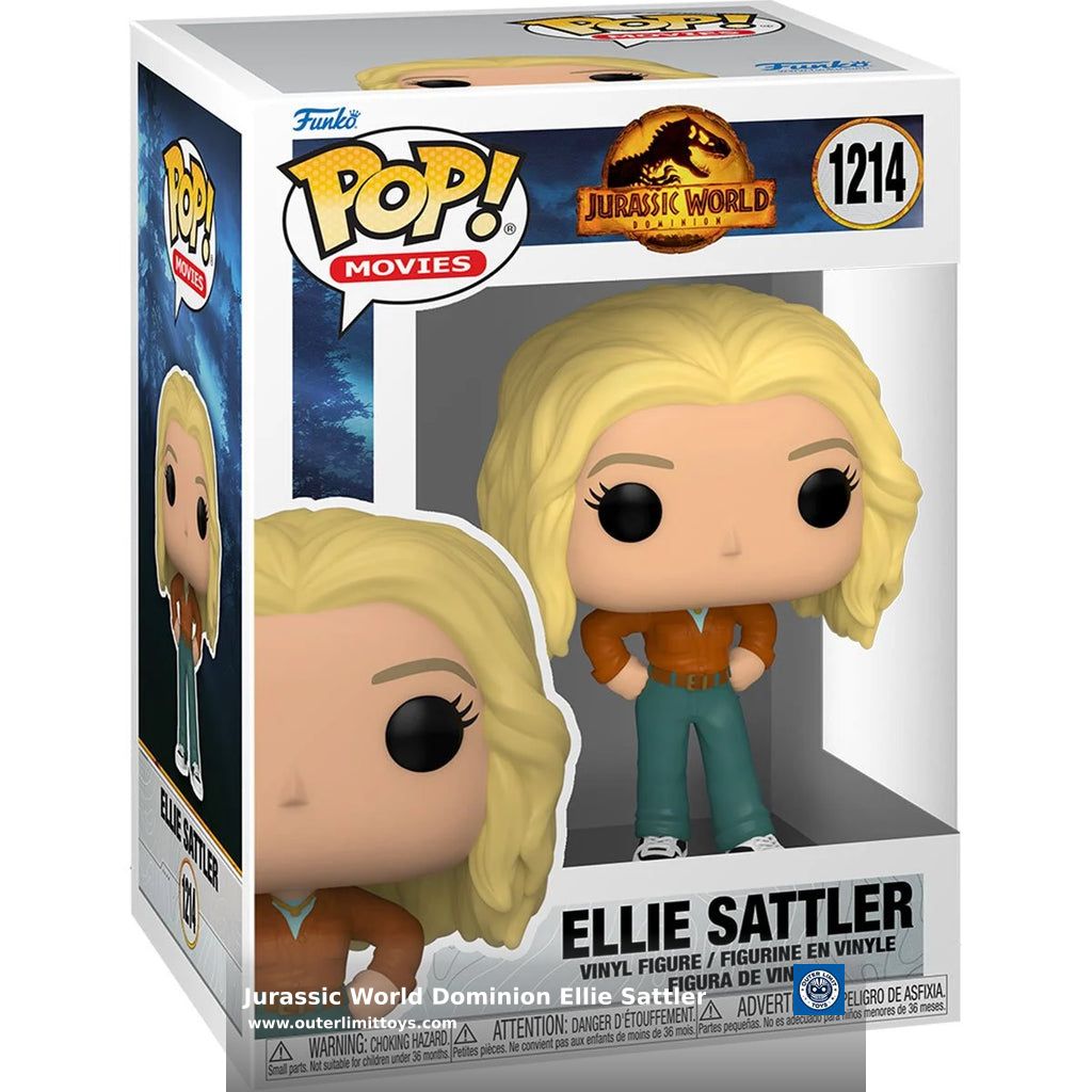 outerlimittoys's tweet image. 💰 Looking for a steal? Jurassic World: Dominion Ellie Sattler Pop! Vinyl Figure is now selling at $8.99 💰
👉 Product by Funko 👈
 Grab it ASAP shortlink.store/s8hqmvnkpylr #dinosaurs #funko #funkopops #jurassicpark #jurassicworld