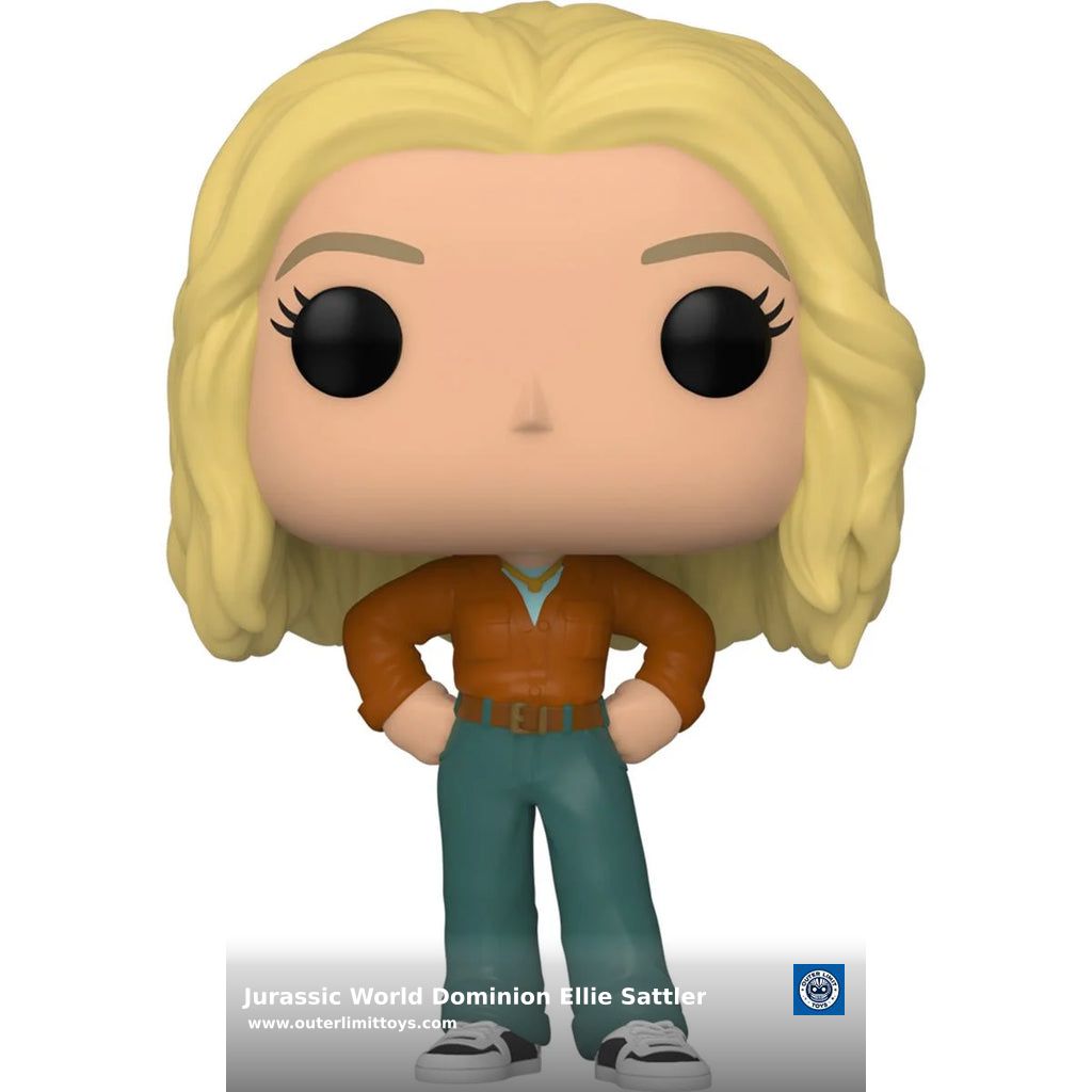 outerlimittoys's tweet image. 💰 Looking for a steal? Jurassic World: Dominion Ellie Sattler Pop! Vinyl Figure is now selling at $8.99 💰
👉 Product by Funko 👈
 Grab it ASAP shortlink.store/s8hqmvnkpylr #dinosaurs #funko #funkopops #jurassicpark #jurassicworld