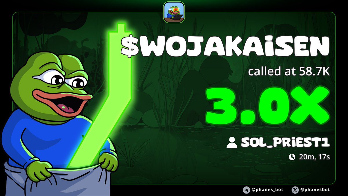cryptorealm_1's tweet image. 3.0x on my call $WOJAKAISEN

5gf9kAK2CkWLmDLKboqY7ByfWdfNv7xgQ2VPNLVxpump
#Solana #etherium