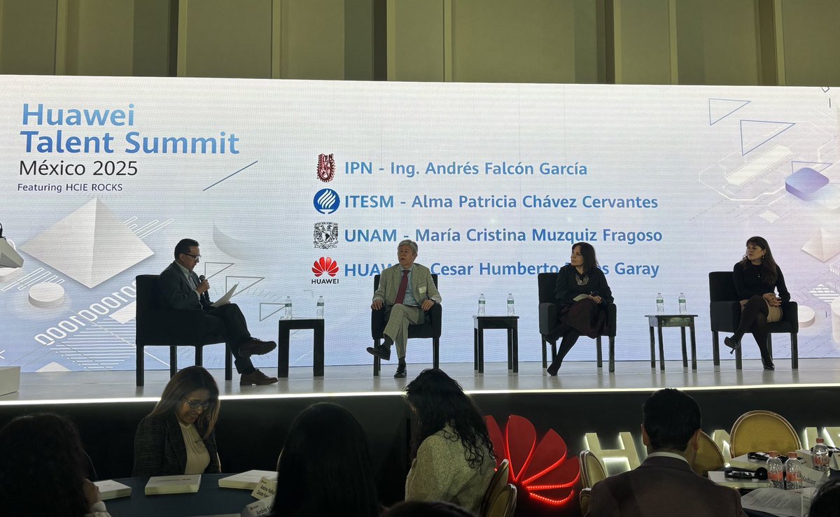 En el Huawei Talent Summit, el <a href="/IPN_MX/">IPN</a> , la <a href="/UNAM_MX/">UNAM</a> y el <a href="/TecdeMonterrey/">Tecnológico de Monterrey</a> expusieron su visión sobre cómo robustecer, junto con Huawei, los modelos de colaboración que impulsan el desarrollo del talento nacional.