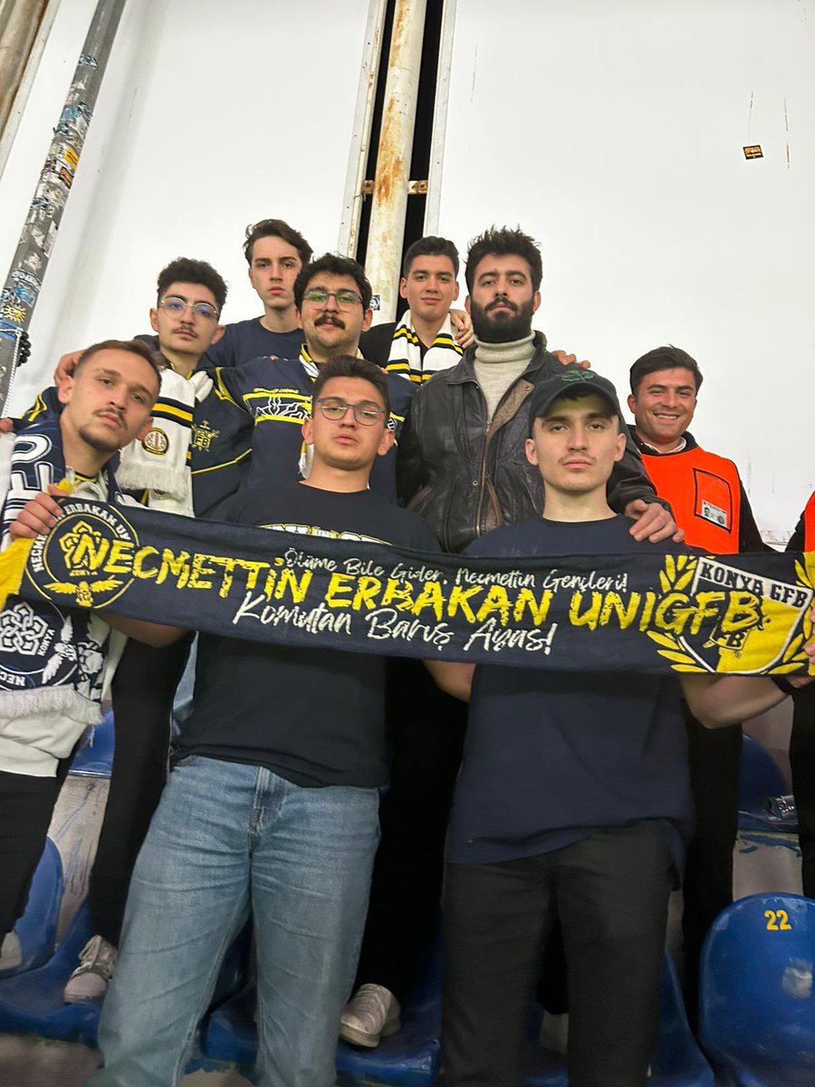 Fenerbahçemizi ferencvaros karşısında Kadıköy’de yalnız bırakmadık.

#NecmettinErbakanUNIGFB #UNIGFB