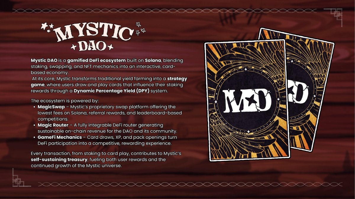 On <a href="/mysticdao/"></a>, engagement is the real meta.
Talk, reply, show presence — your MANA rises naturally.
It’s a platform where being active is rewarded instantly.
Simple, fair, addictive.