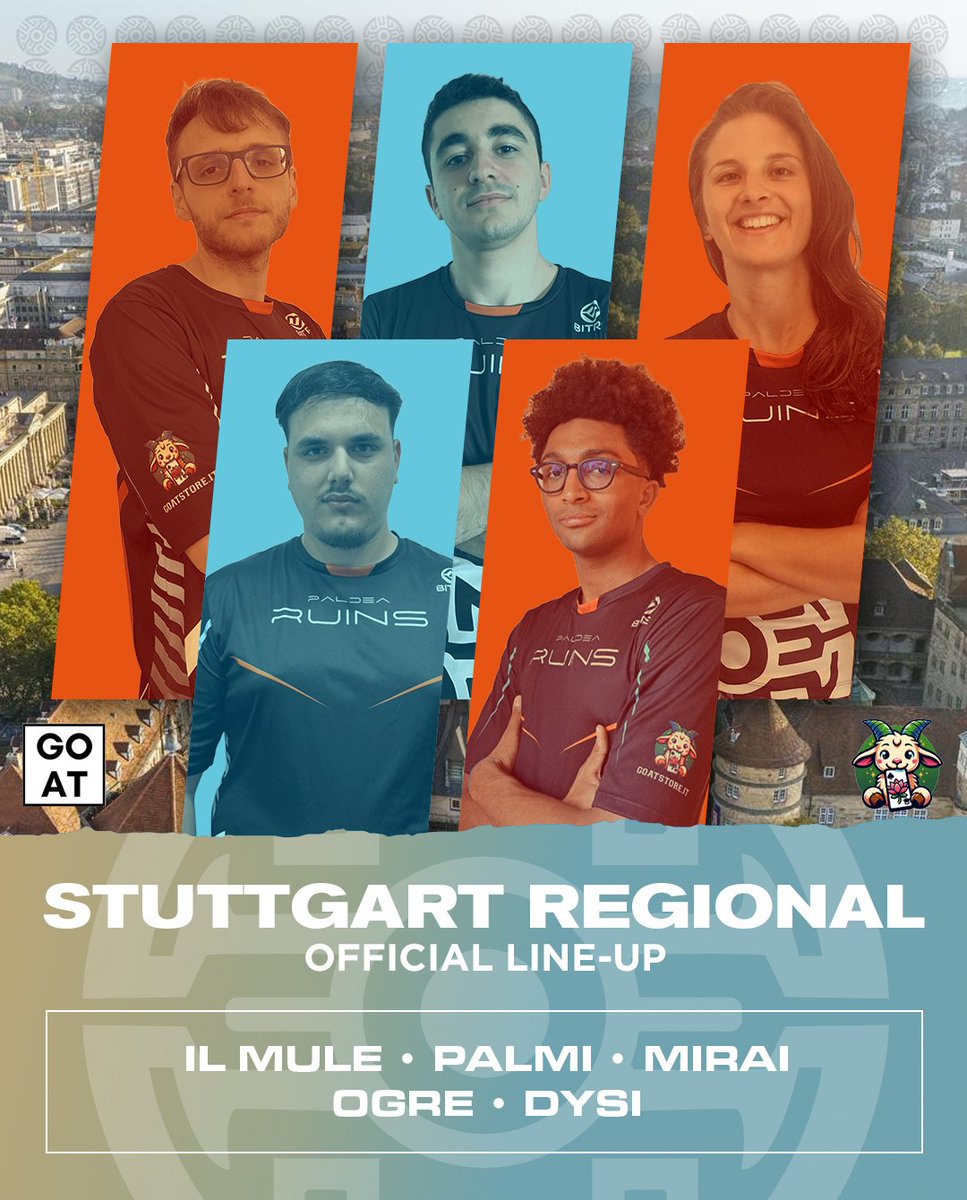 Last chance to shine in reg H for our player this weekend in Stuttgart! ✨

Here the lineup of the event! 👇🏻
#goruins 🔥❄️