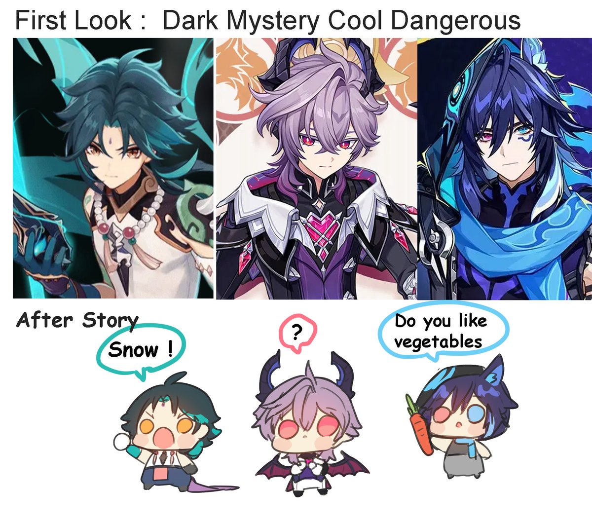 pun_rii's tweet image. 😅 #xiao #ororon #durin