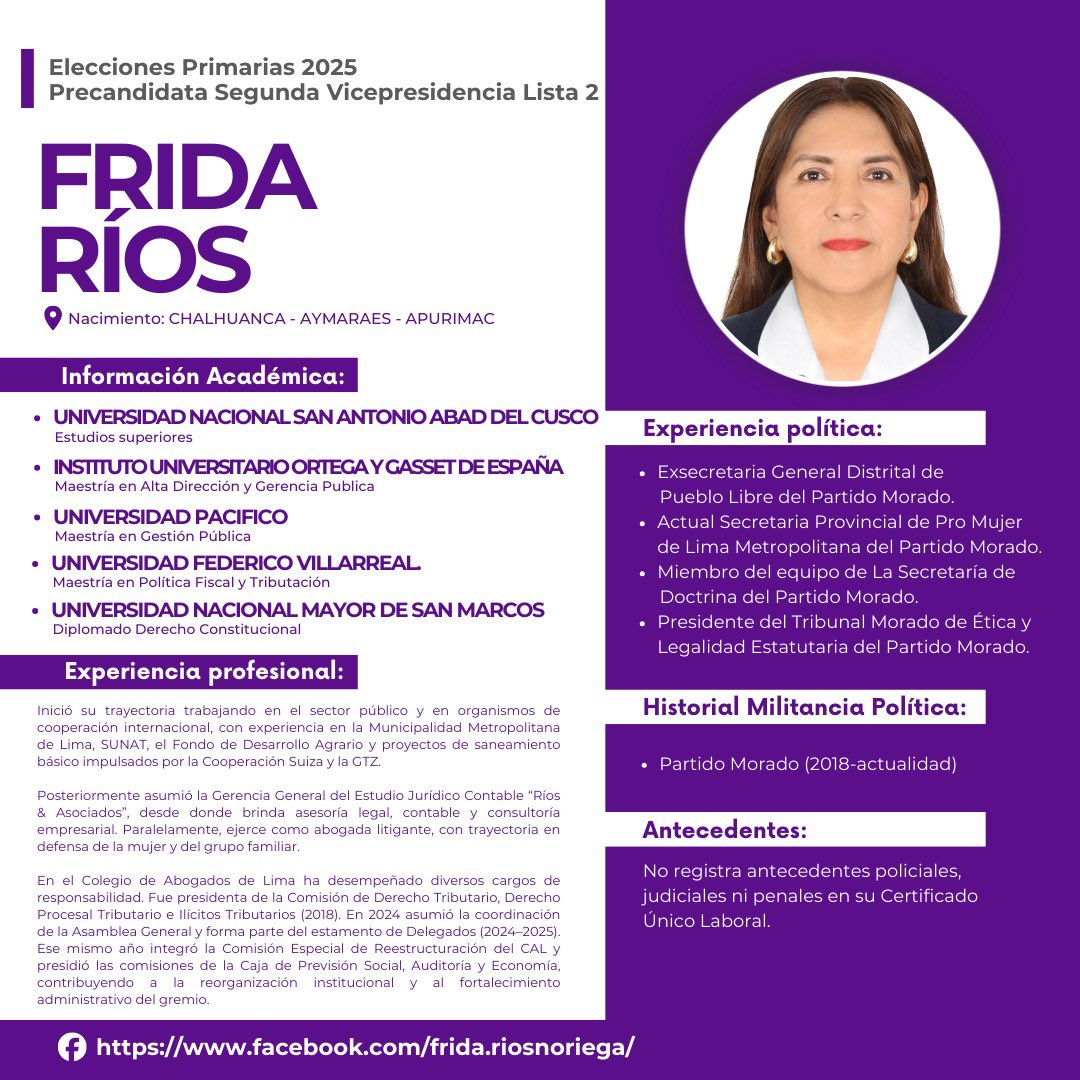 Partido Morado tweet media