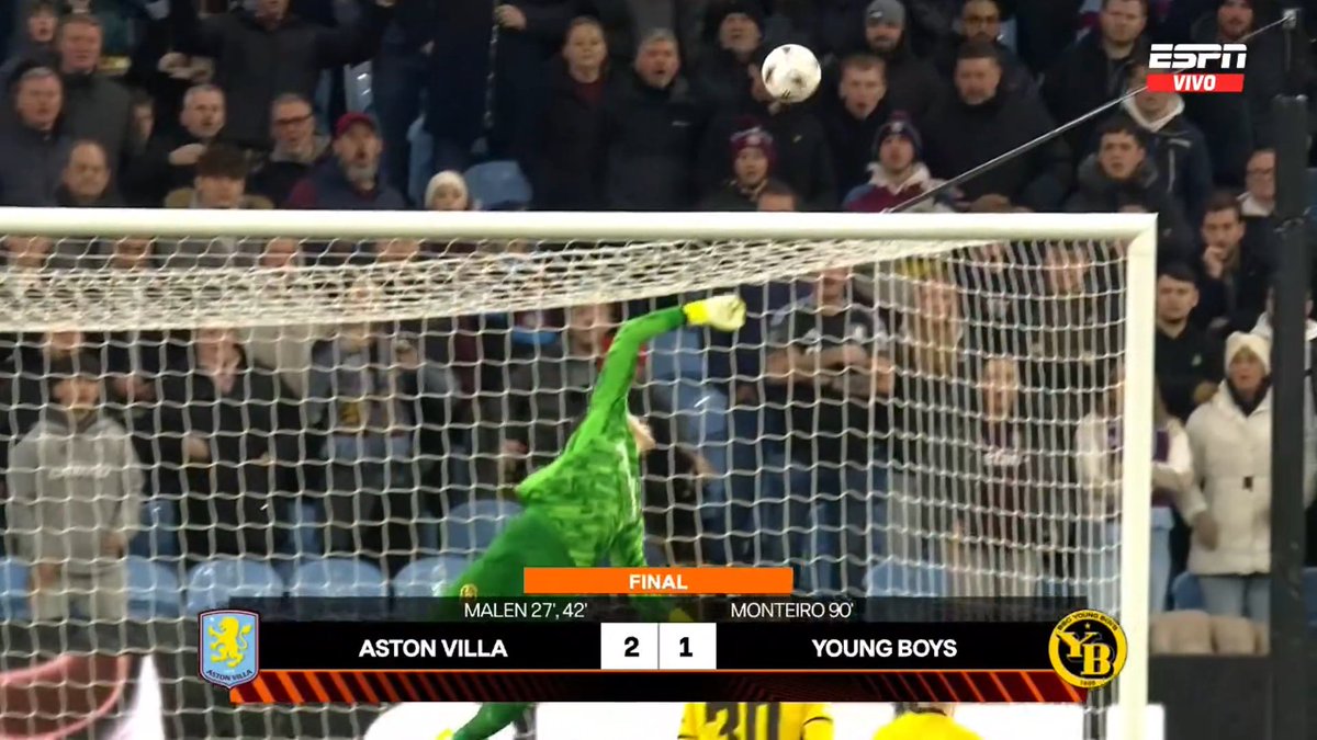 🔚 FULLTIME

🏴󠁧󠁢󠁥󠁮󠁧󠁿 Aston Villa 2-1 Young Boys 🇨🇭

#UEL #AVLYB