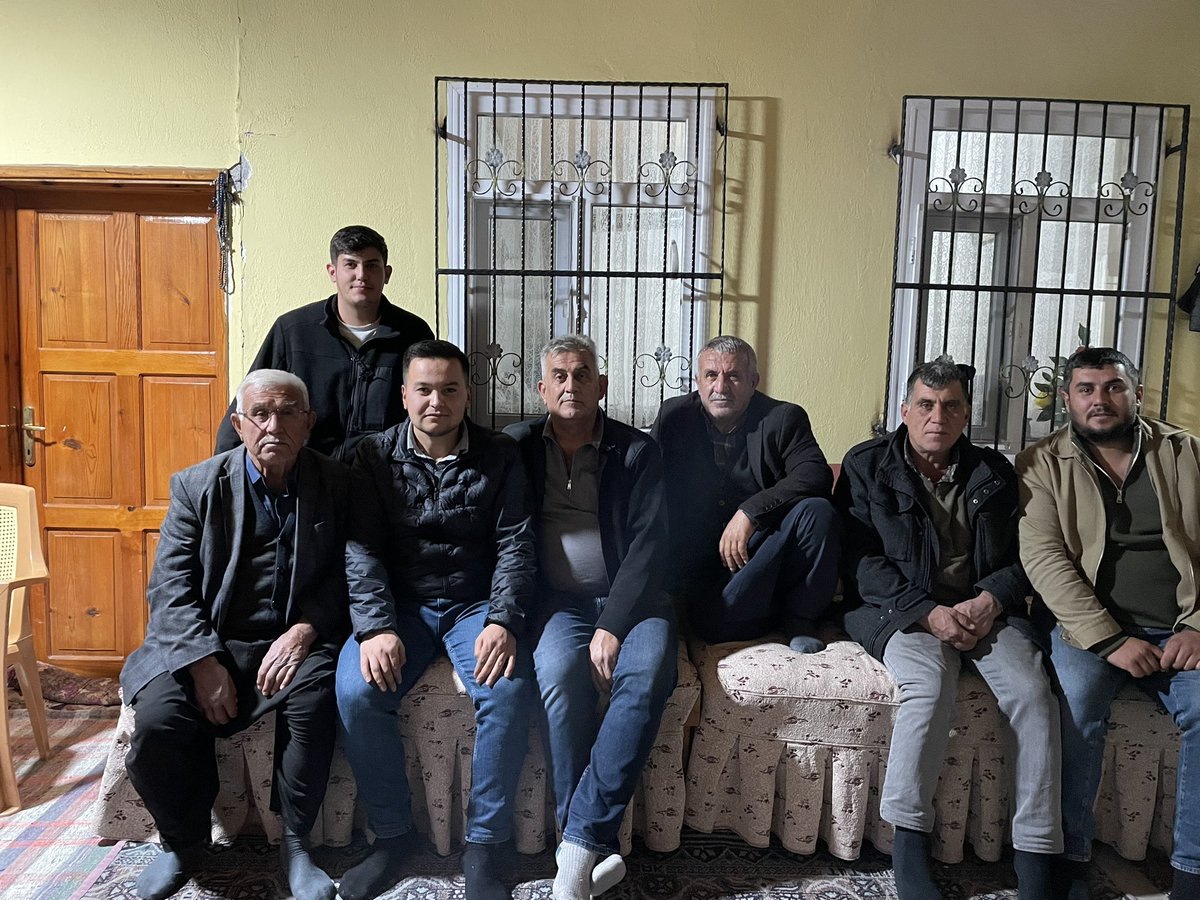 Doğanbeyli Mahallemizde ŞAHİN ailemizi ziyaret ettik.
ŞAHİN ailemize misafirperverliklerinden dolayı teşekkür ederiz…

#toroslarınincisiçatalçam🇹🇷 
#adana #tufanbeyli #doğanbeyli