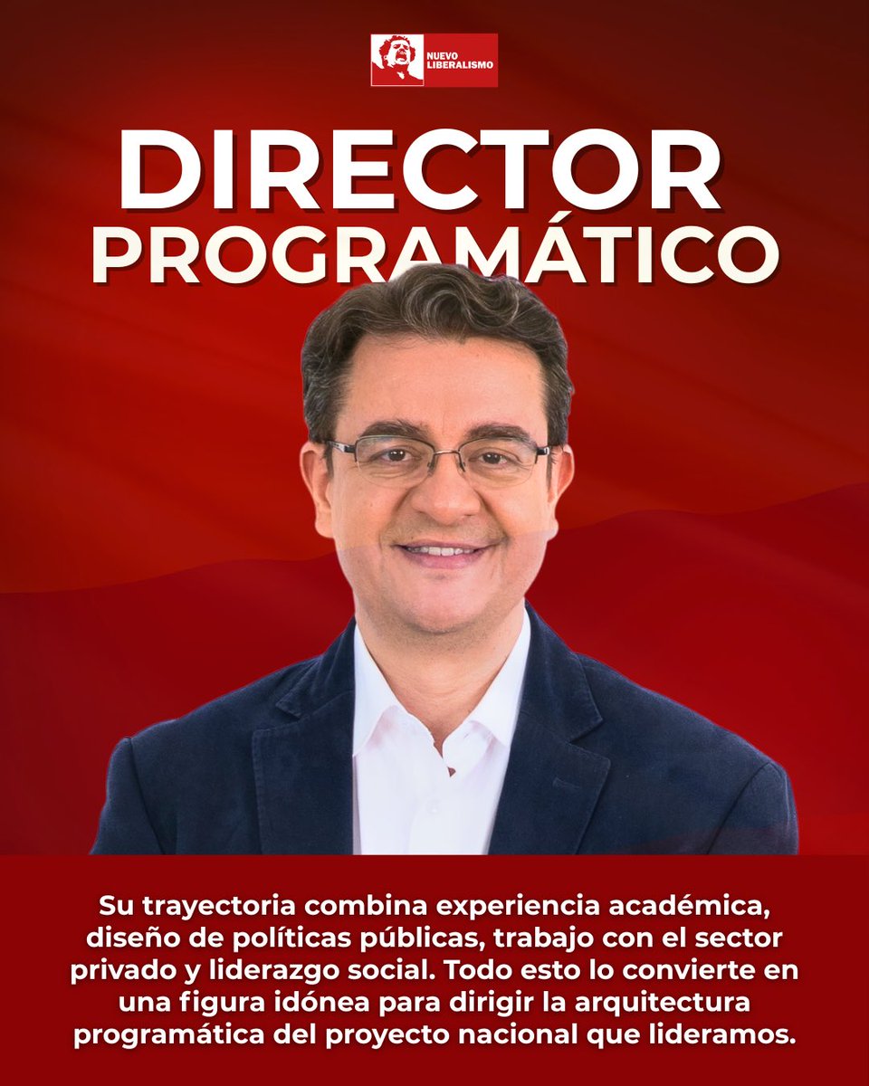 Le doy la bienvenida a <a href="/dgomezco/">Daniel Gómez Gaviria</a>. Su experiencia y visión fortalecerán el corazón técnico de este proyecto. Colombia necesita unir conocimiento, liderazgo y compromiso. Con Daniel, damos un paso firme hacia un país que crea de nuevo en su futuro. 🇨🇴💪🏼