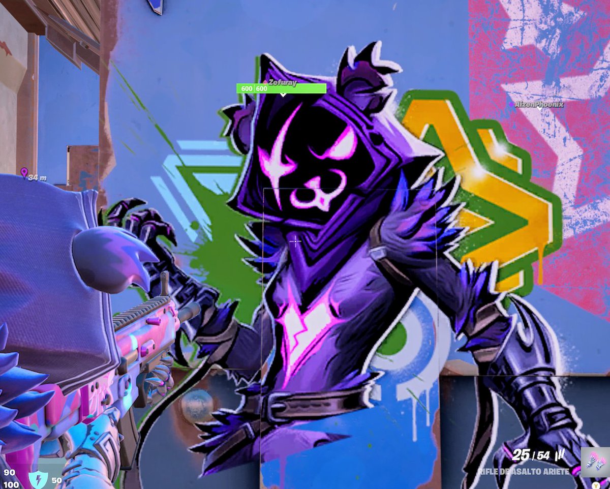 Did you notice that the sprays have different textures on the current map? 
#RavenTeamLeader #Fortnite