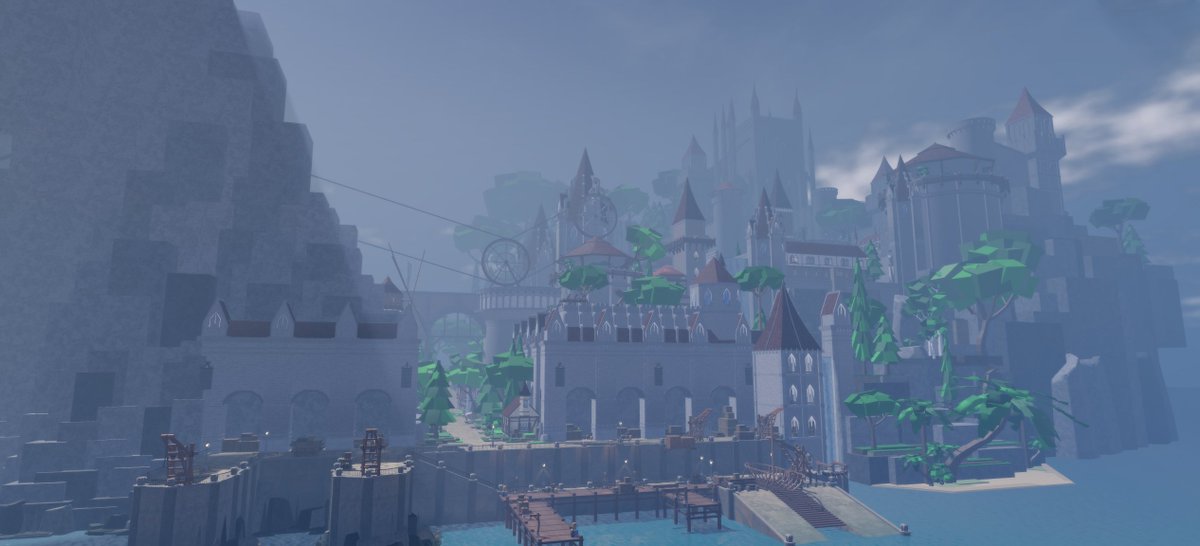 UnfallenStudio's tweet image. #ROBLOX #RobloxDev  
We're currently undergoing a major revamp. Here's the first look—  

Infinitum is where your journey begins. What adventure awaits?