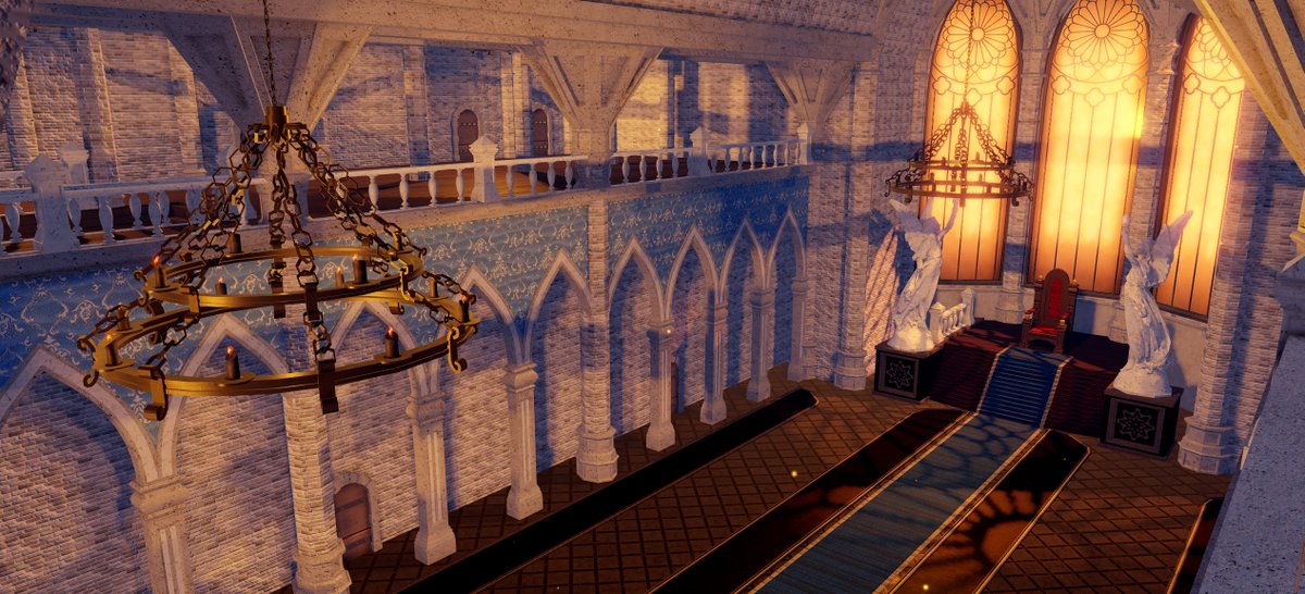 UnfallenStudio's tweet image. #ROBLOX #RobloxDev  
We're currently undergoing a major revamp. Here's the first look—  

Infinitum is where your journey begins. What adventure awaits?