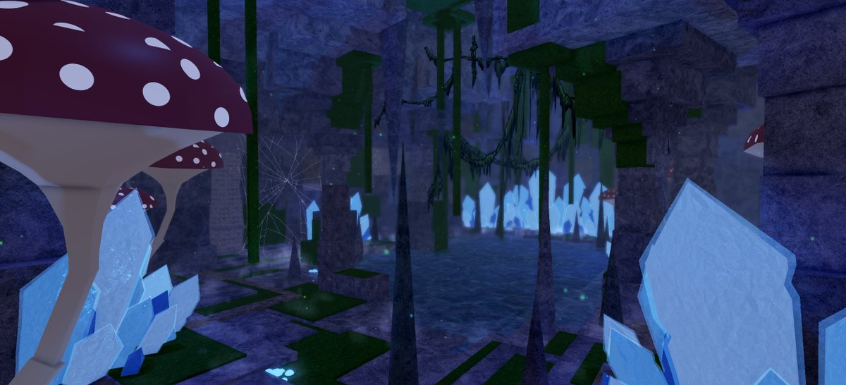 UnfallenStudio's tweet image. #ROBLOX #RobloxDev  
We're currently undergoing a major revamp. Here's the first look—  

Infinitum is where your journey begins. What adventure awaits?