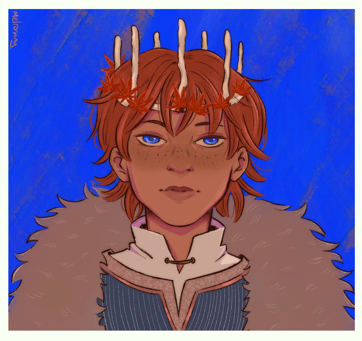 melrosing's tweet image. bran stark for day 18 of huevember