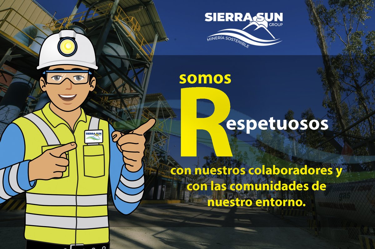 sierrasungroup's tweet image. Continuando con las entregas que nos ayudarán a conocer más sobre nuestra organización, hoy descubriremos el significado de la R de Respetuosos “con nuestros colaboradores y con las comunidades de nuestro entorno”. Este es la primera letra del acróstico que forma RECIA.