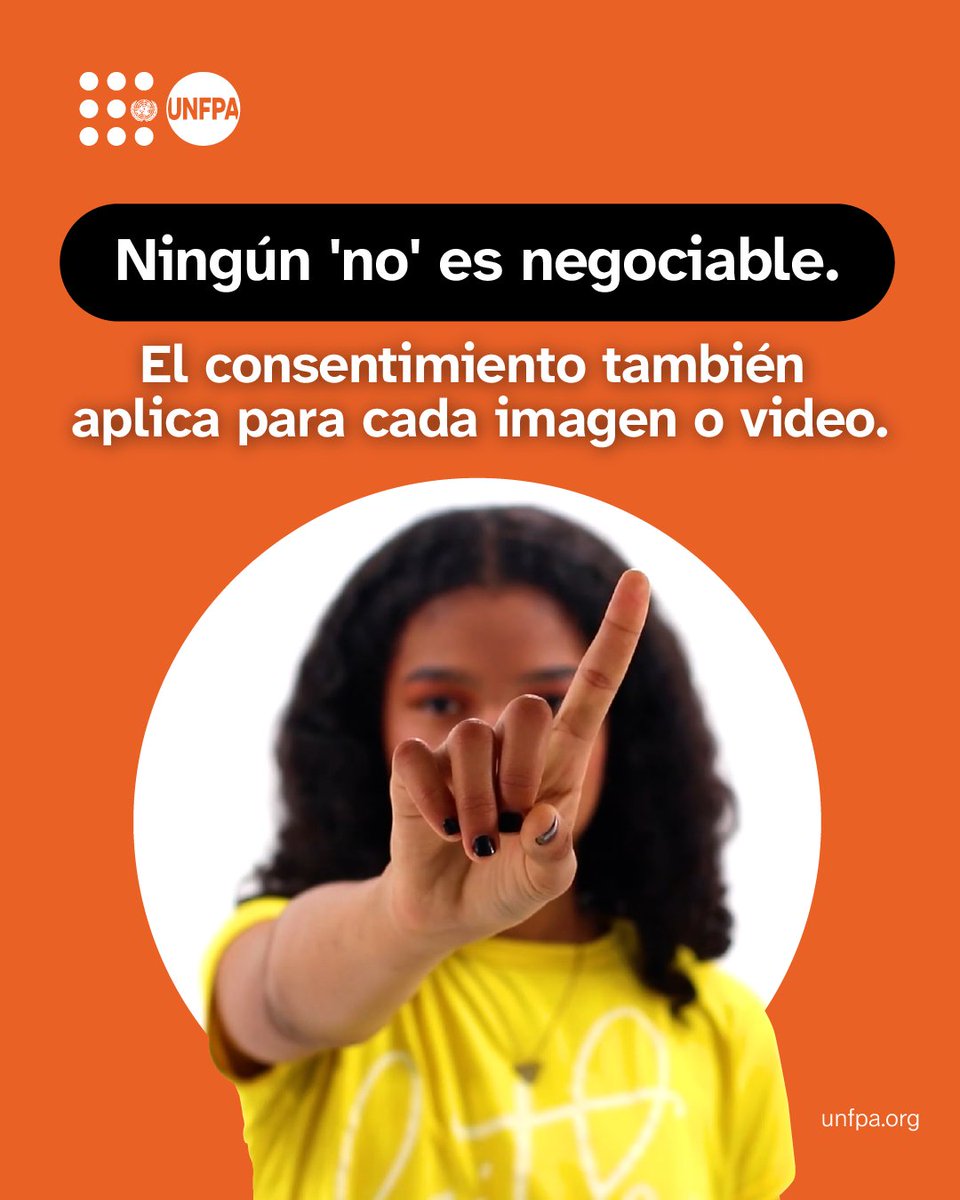 Exponer la imagen de una persona sin su consentimiento constituye una forma de violencia digital. Hazlo saber entre tu grupo cercano de amigos y compañeros de clase #NoALaViolenciaDigital