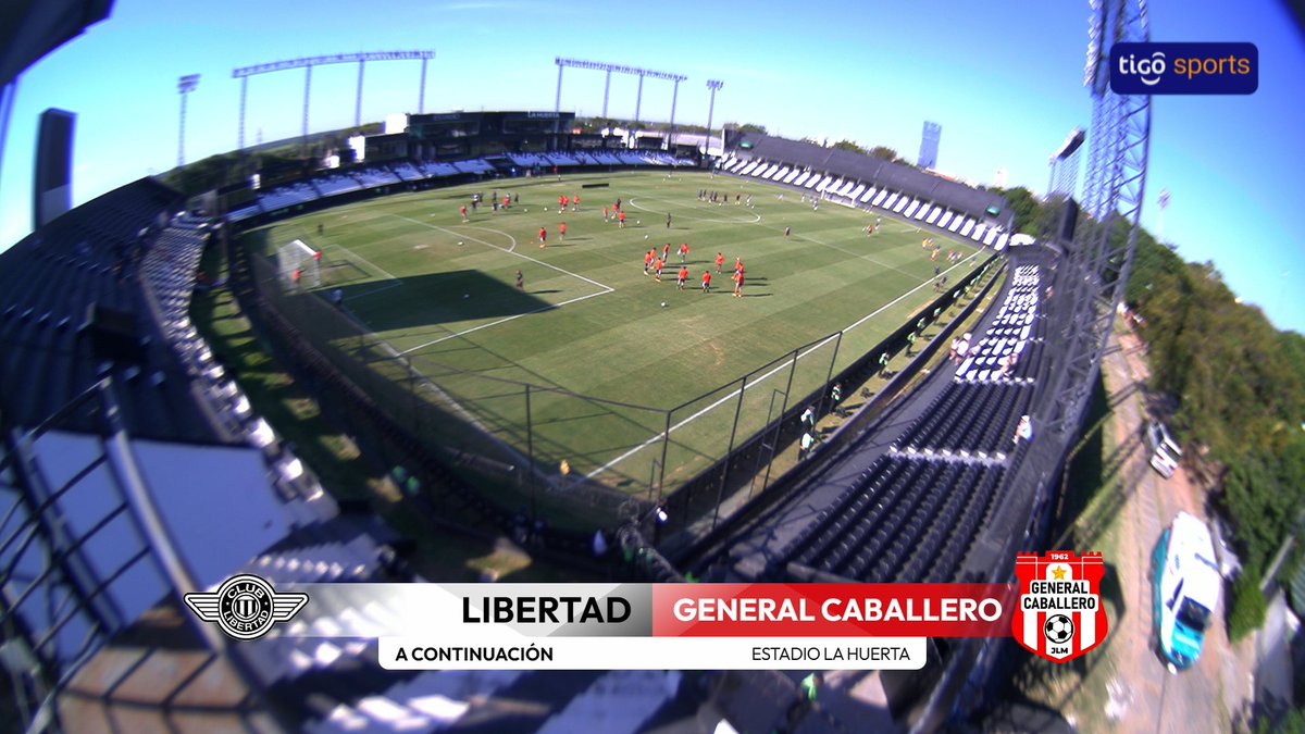 ¡EN MINUTOS!

Libertad vs. General Caballero JLM

Relata: <a href="/hernan77osorio/">Hernán Osorio</a> 
Comenta: <a href="/cmiranda94/">Carlos Miranda</a> 
Campo de juego: <a href="/Pablo90Garcia/">Pablo Garcia🇵🇾</a> 

📺Tigo Sports

▶️Viví el #ClausuraAPF2025 en tigosports.com.py