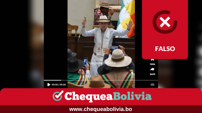 ❌Es falso que Edmand Lara bailó en el acto de entrega de un bastón de mando de comunidades originarias
🔎El video que circula en TikTok fue generado con inteligencia artificial.
👉Ver más: acortar.link/xwRz5r
#ChequeaBolivia #EsFalso
