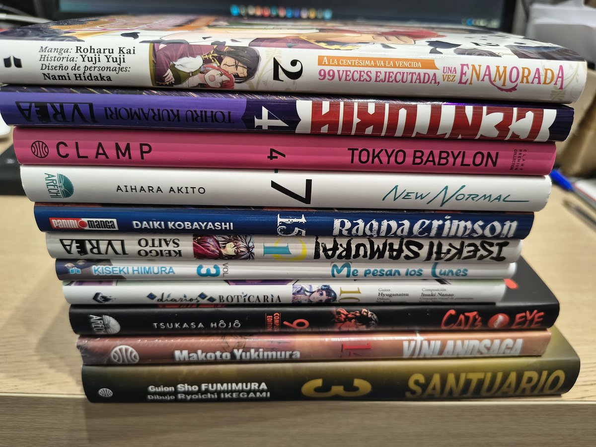 No ha empezado el salón y ya me he llegado una torre, pequeña pero una torre...