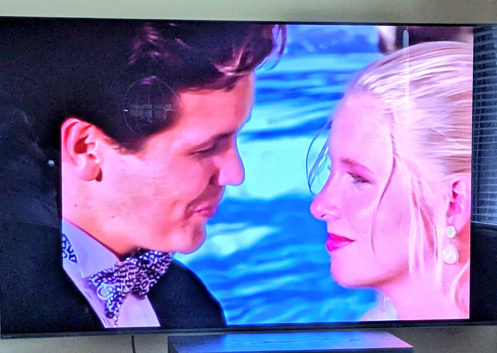 Danny &amp; Cricket’s first wedding!!!  
5 years ago, during the pandemic, this scene sparked my love of soap operas. And now… 5 years later, they’ve remarried!!! 💍❤️  
I’m so grateful for them and the joy they bring.
<a href="/michaeldamian1/">Michael Damian</a> <a href="/LauraleeB4real/">Lauralee Bell</a> 
<a href="/dannycricketfan/">Danny_Cricket_fan</a>