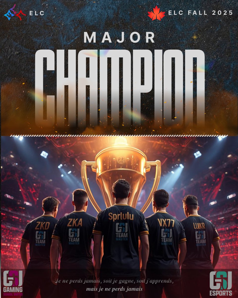 Dans une finale intense où chaque action comptait, l’équipe a gardé sang-froid et concentration.

Cette victoire n’est pas seulement un trophée : elle prouve que détermination, union et discipline font la différence. 

Nous sommes fière de ces champions !