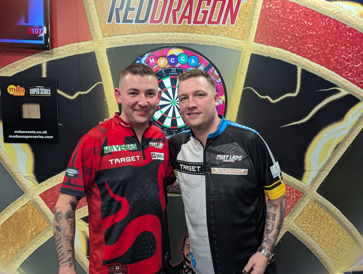 ModusDarts180's tweet image. 🎥Chris Dobey takes our show-closer in Bolton, winning 5-2 against Nathan Aspinall.

Thanks for joining us tonight!