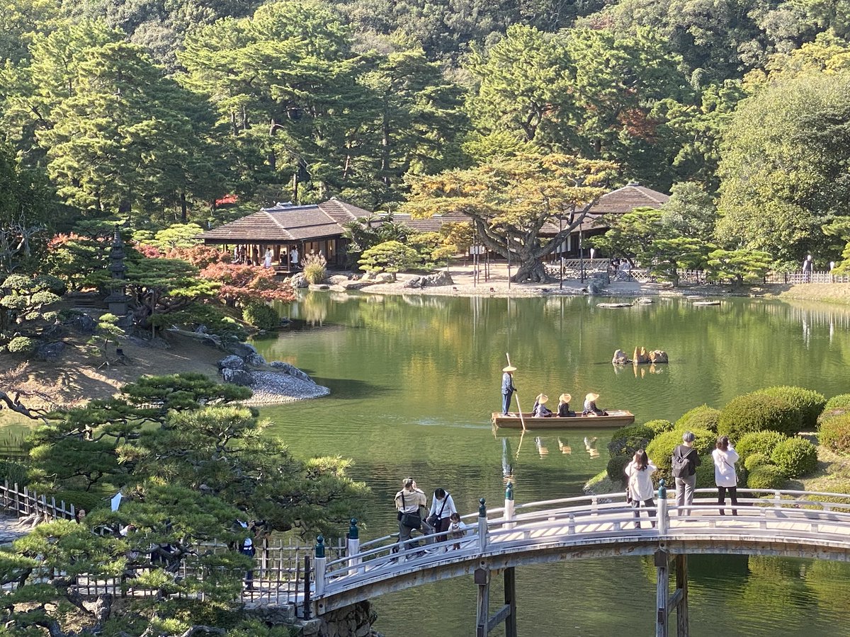 とかく綺麗でした、栗林公園。 香川には今回行きそびれた場所も
