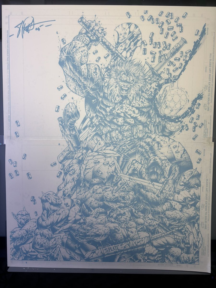 If you guys liked that Prophet piece I inked. Boy do I have a surprise for you. #SuicideRunComic #comicbookartist #seclusionstudios #comics #indiecomics #commissionsopen #comicart #ReadComicsYouLike #Keepcraftalive