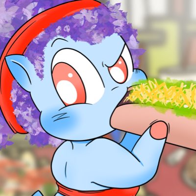 #NewProfilePic since it is Thanksgiving I figured a chowing down Wysteria would make a good pfp! XD