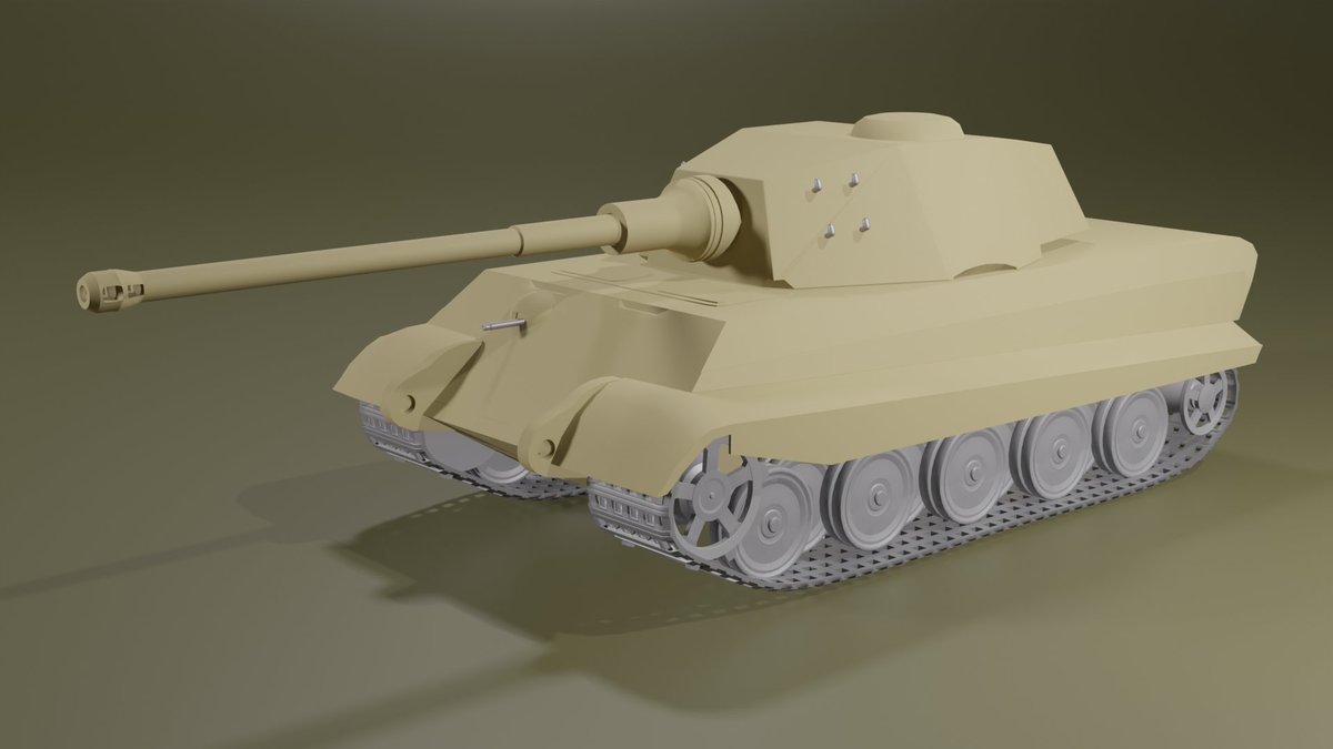 b_design_school's tweet image. おはようございます✩.*˚
今日の投稿はこちら↓↓↓
生徒さんがblenderで戦車モデルを制作
細かなパーツまでしっかり作り込まれていて、質感の表現もどんどん上達しています✨
#blender #3DCG #CG制作
#モデリング #デザインスクール