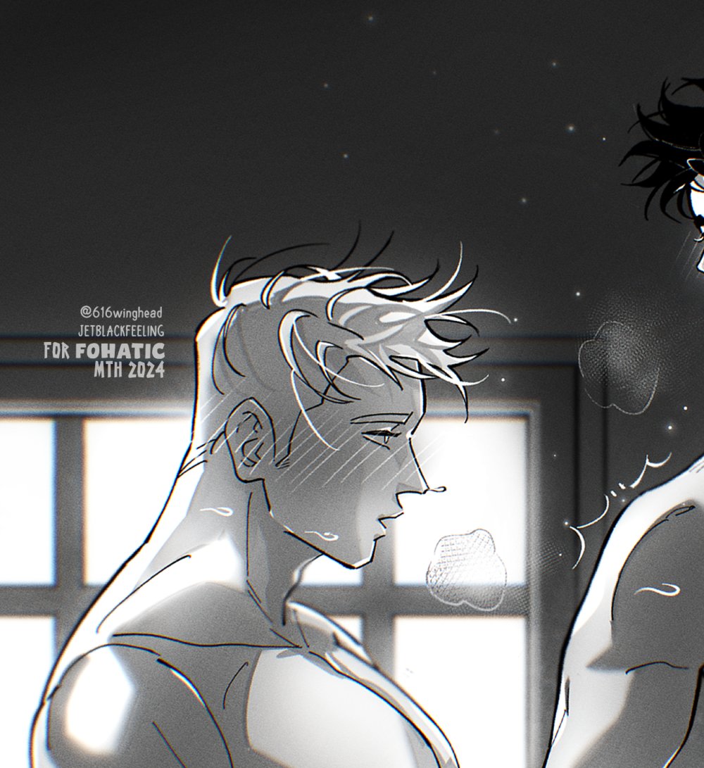 616winghead's tweet image. mth 2024 fill for fohatic based on her fic! ( thank you so much for your generous donation and massive patience ;_; ) links for the fic and full drawings in the thread, pls read! thank you! #stony #stevetony