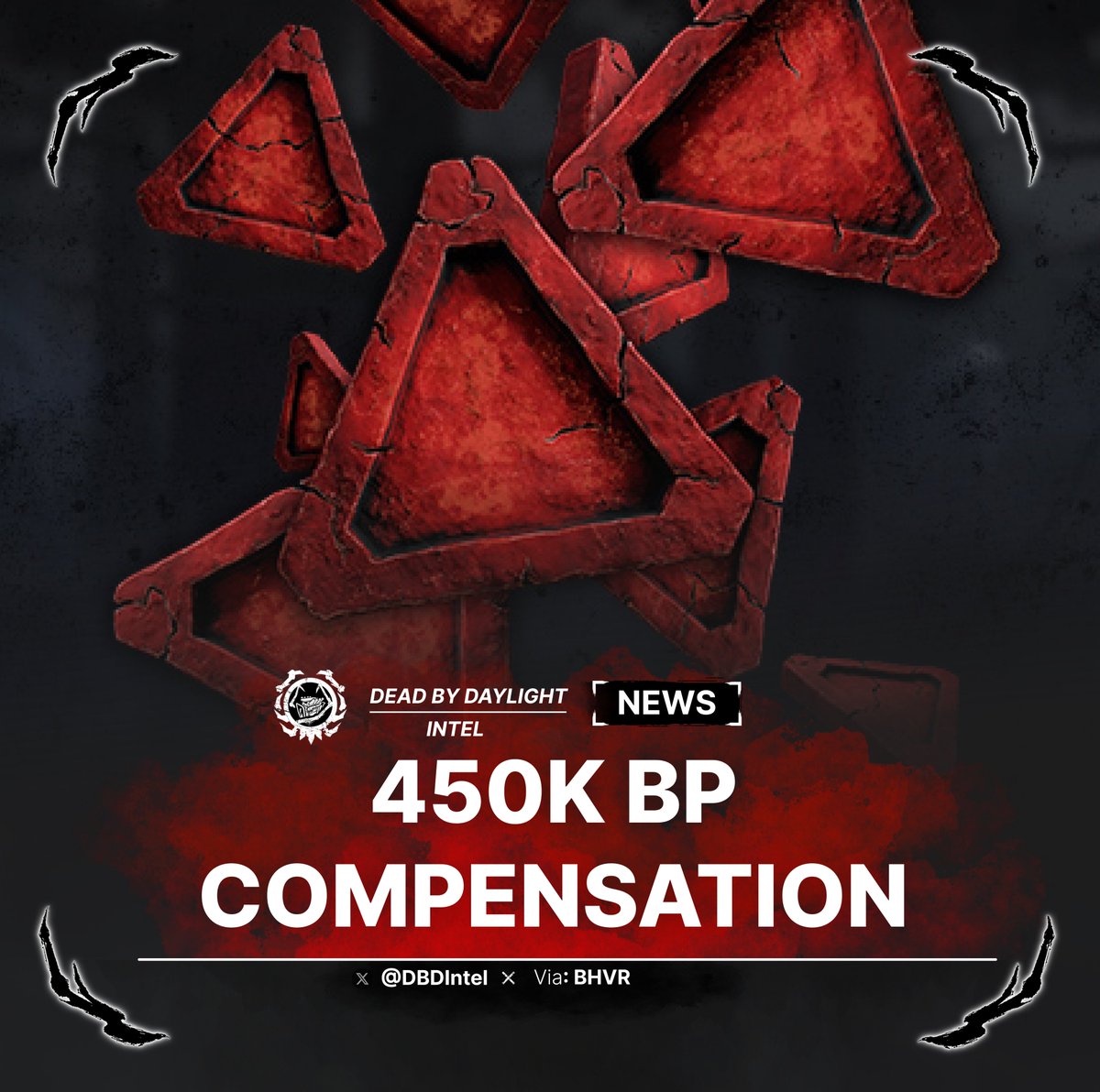 Receive 450K Bloodpoints in #DeadByDaylight as compensation for yesterday's outage 🎁

You can claim it in your inbox before December 4, 11AM ET.