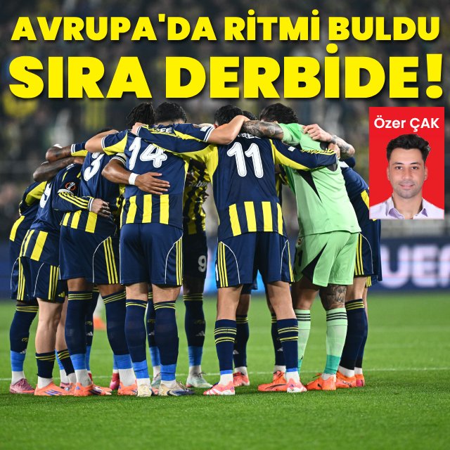 Özer Çak (<a href="/OzerCakk/">Özer Çak</a>) yazdı: Avrupa’da ritmi buldu sıra derbide!

✍️ Fenerbahçe, Avrupa’da Ferencvaros karşısında eksik kadrosuna rağmen sahada üstün bir oyun ortaya koyarak sınavı geçti. Forvet hattındaki sıkıntılar çözülmezse zorlanabilir, ama bu maç gösterdi ki takımın temposu
