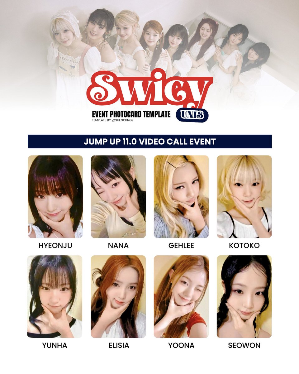 swicy_unis_template | [SWICY] UNIS Event Photocard Template List