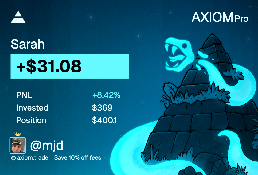 we getting there. small to some. big to me.