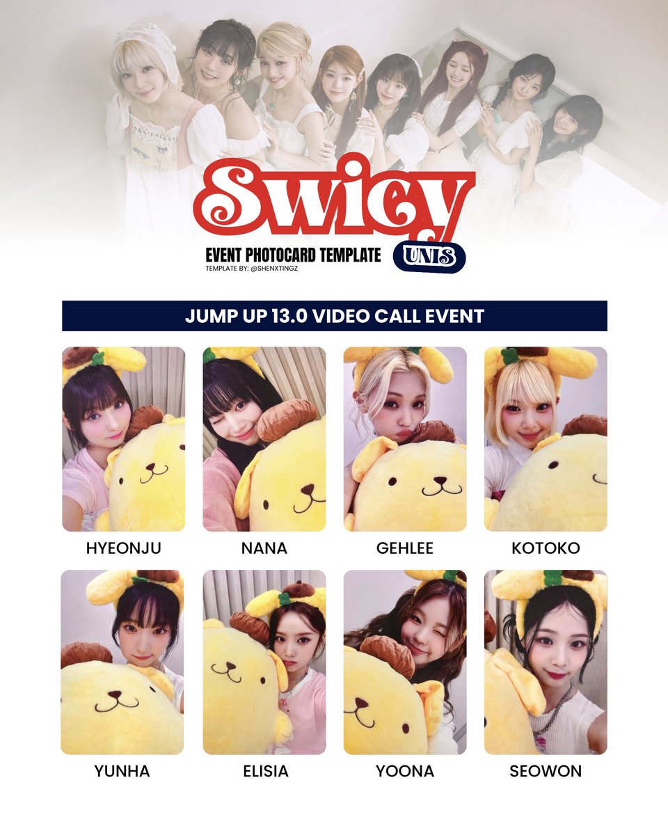swicy_unis_template | [SWICY] UNIS Event Photocard Template List