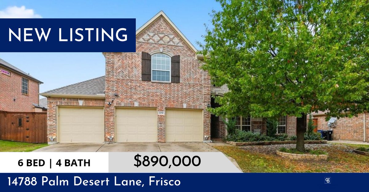 KarenSharp3's tweet photo. 📍 New Listing 📍 Take a look at this fantastic new property that just hit the market located at 14788 Palm Desert Lane in Frisco. Reach out here or at (972) 467-8231 for more information!

Listed by Cheri Chavez

Karen Sharp... https://t.co/cC1YOvKpTQ https://t.co/6TUZjzSUBA