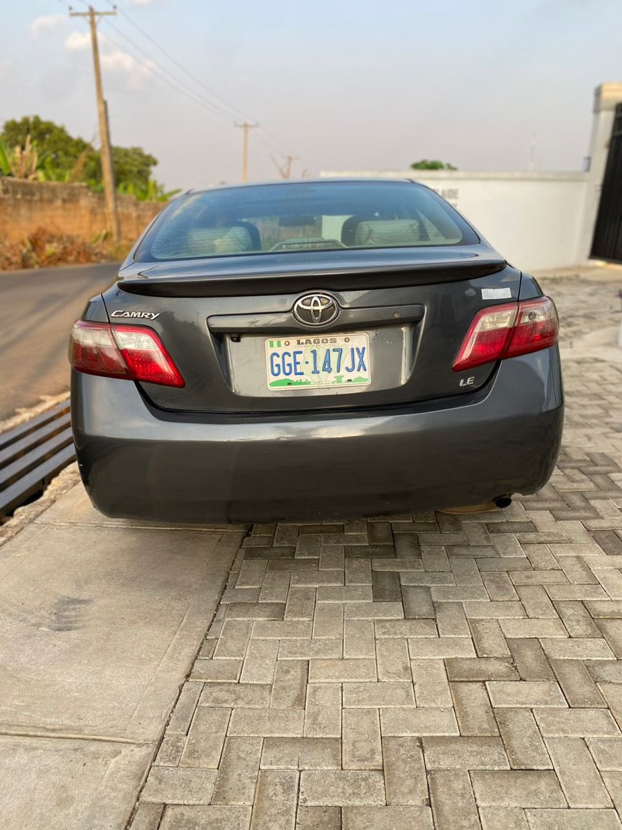 PELSAUTOS's tweet image. 🔥NIGERIAN USED 2008 TOYOTA CAMRY MUSCLE
🔥UNTAMPERED ENGINE AND GEAR
🔥CHILLING AC
🔥LEATHER INTERIOR
🔥BUY AND DRIVE
6,500,000
IBADAN
07032328559