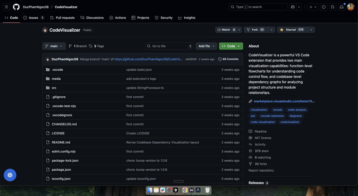 lucifer_x007's tweet image. found a new VS code extension &quot;Code Visualizer&quot;

which will help you visualize your entire codebase
the functions, the flows, the tracks, the classes and the vars