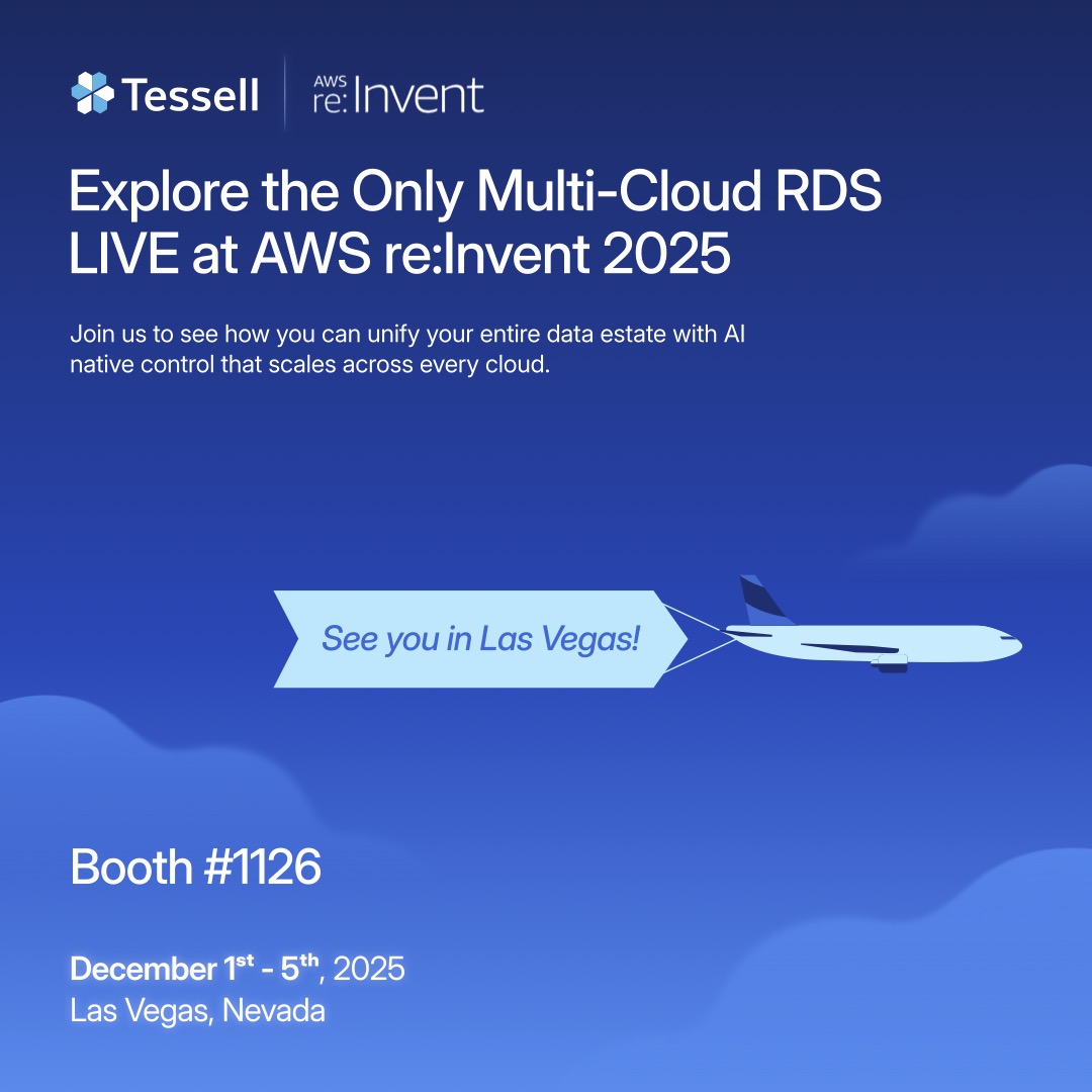 tessell_ai's tweet image. If you’re at #AWSreInvent, swing by Booth 1126 and see what’s possible. 👋

Book a quick session with our team: 👉tessell.com/events/tessell…

#DatabaseManagement #MultiCloud