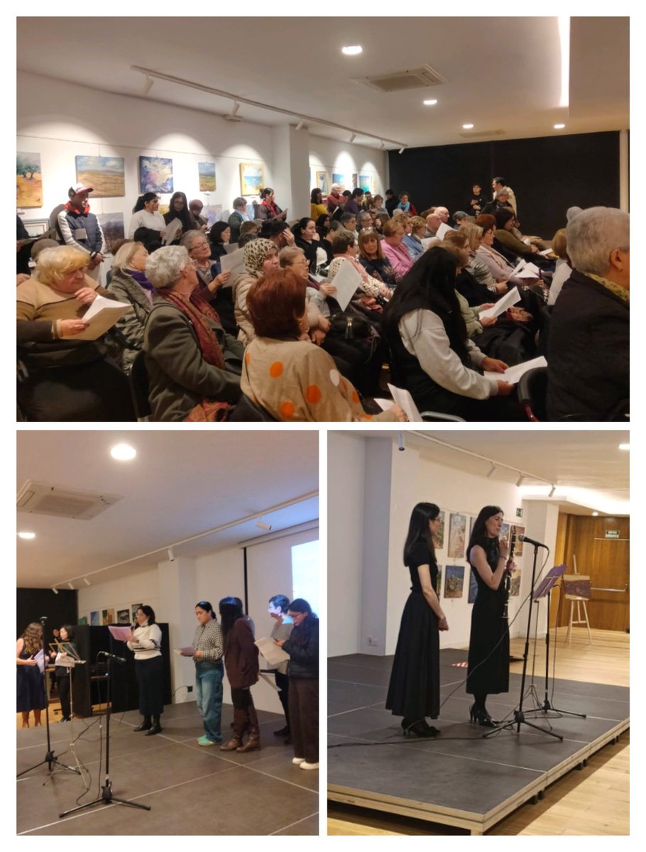 Feminism belongs to all women. More than 120 women from a wide variety of cultures, beliefs, and other backgrounds took part in this exciting event, full of beauty, kindness, and feminist values. Organized by the women's group of La Verneda, Sant Martí, La Pau. <a href="/Bcn_SantMarti/">Districte de Sant Martí</a>
