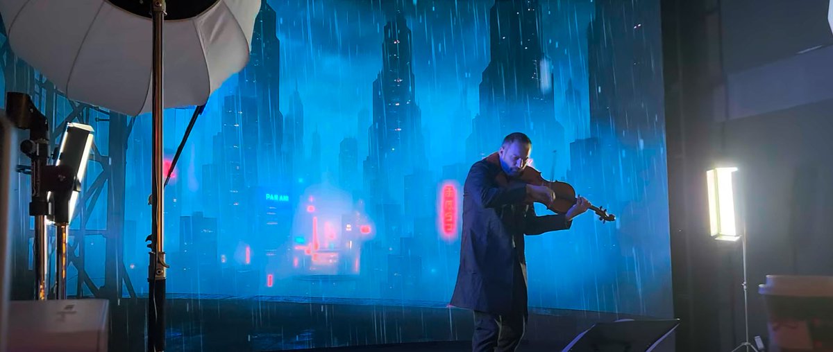 FocusMediaCa's tweet image. Star Wars vibes on our LED wall—violist Thomas Beckman and percussionist JK Plett took us from neon city to deep space in minutes.
Artists: instagram.com/thomasbeckman_…
 instagram.com/jkplett

#VirtualProduction #LEDWall #VancouverMusic #StarWarsMusic