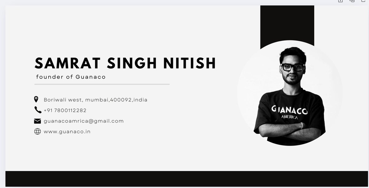 lablesamrat's tweet photo. From concept to creation โ shaping the future with Guanaco.
โ Samrat Singh Nitish
#FashionTrading #MarketTrends #StyleAndStrategy #DesignerMindset #TrendSpotting #FashionBusiness #TradingLife #FashionEconomy #StyleInvestor https://t.co/9CNWo6UTHV