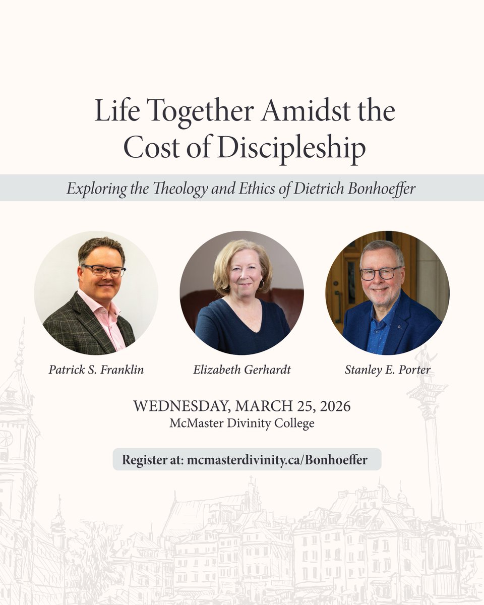 McMaster Divinity College tweet media