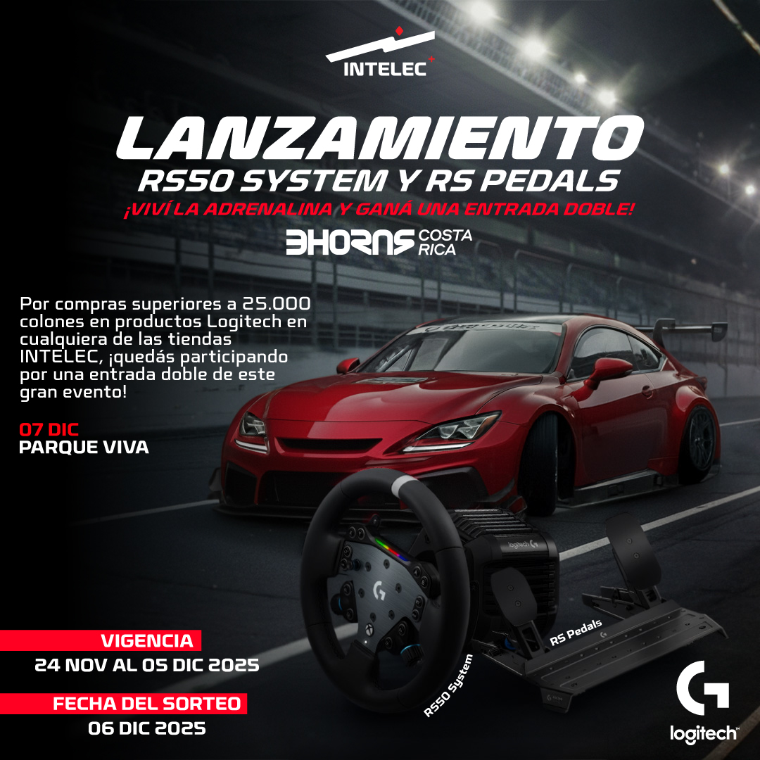 Intelec_CR's tweet image. 🏁🔥 Comprá más de ₡25,000 en Logitech en Intelec y participá por una entrada doble a 3Horns Costa Rica.
🛒 intelec.co.cr/marcas/logitec…

📞 2202-1200 | 💬 8468-3532
#IntelecCR #LogitechG