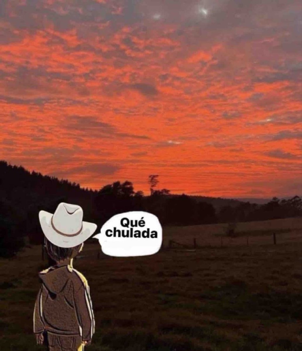 Yo cada que veo un buen atardecer.