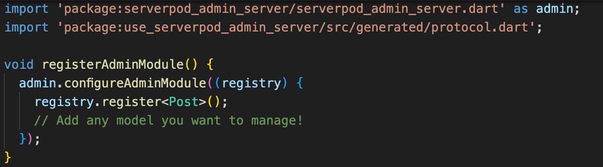 AdamMusaAly's tweet image. Delegate your admin panel to us we’ll take care of everything and deliver a fully crafted, high-quality admin experience.

pub.dev/packages/serve…

@ServerpodDev