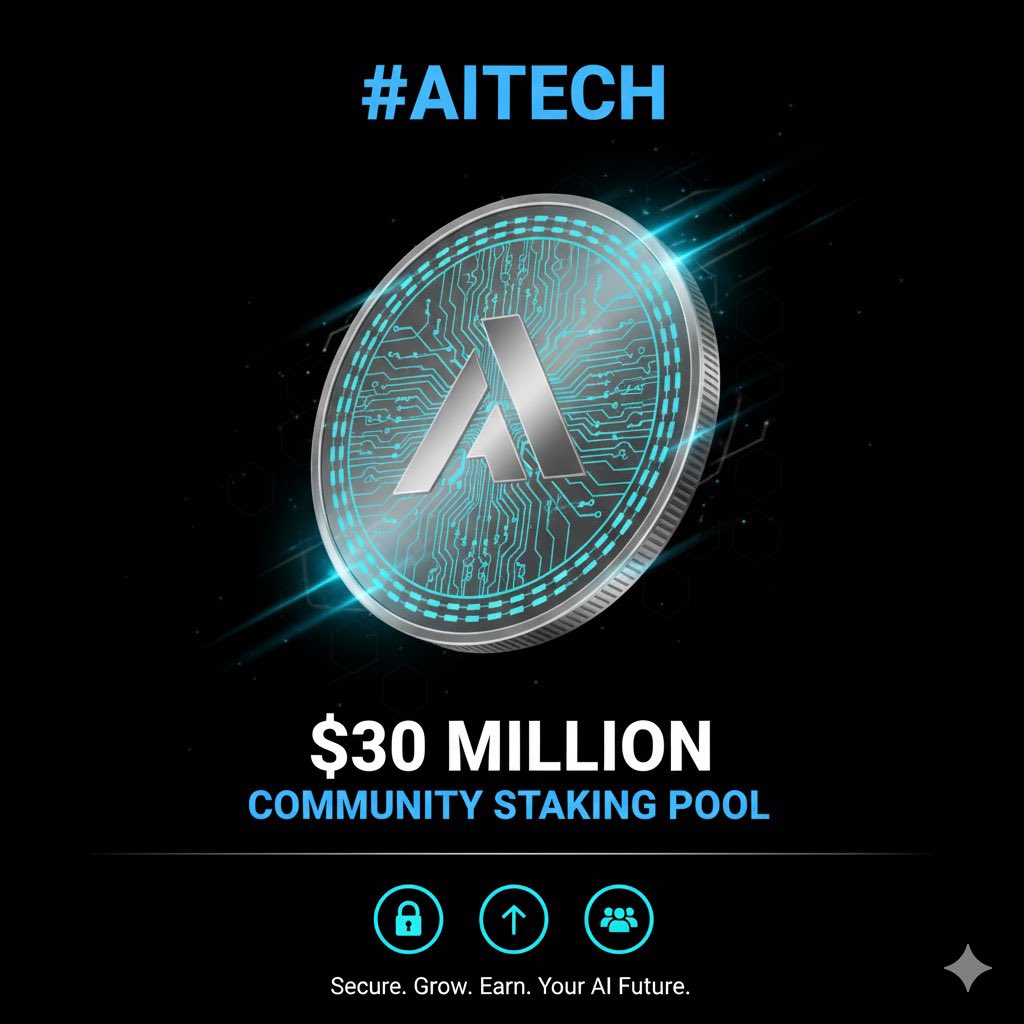 Greendammy111's tweet image. $30M+ staked! The @AITECHio community is showing serious conviction. Locking up assets now is how you win the next bull run. 🚀 #AITECH #Staking
#Million #BillionaireBiker #StrangerThings5 #AFCON2025