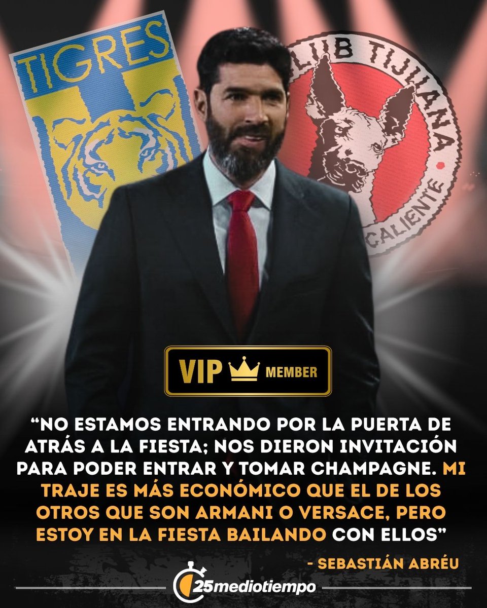mediotiempo's tweet image. Ok, pero la frase que se aventó el 'Loco' Abreu sobre la Liguilla y el resultado que sacó ante Tigres 😳🔥
